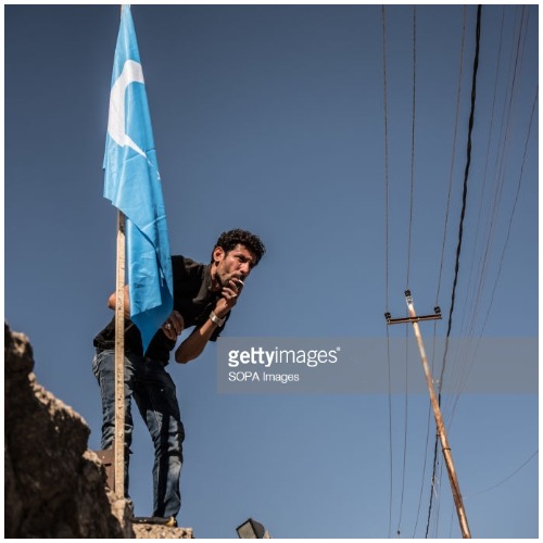 ئێستا کە کورد نەماوە، ئێمە ئاڵاکەمان بەرزدەکەینەوە. ئێمە ئاڵای کورد دەهێنینە خوارەوە، لە دوێنێ شەوەوە ئیتر ئێمە ژیانێکی خۆشتر دەستپێدەکەین جیهاد خالید، تورکمانێکی کەرکووک لە دوای هێرشی حەشدی شەعبی ئێرانی و سوپای عێراق بۆ سەر پێشمەرگە گووتی- گێتی ئیمج